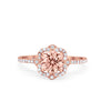 925 Sterling Silver 6 Prong Round CZ Split Shank Wedding Engagement Ring