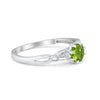 925 Sterling Silver Cubic Zirconia Art Deco Promise Wedding Ring