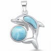 925 Sterling Silver Tree of Life Charm Plain Round Pendant