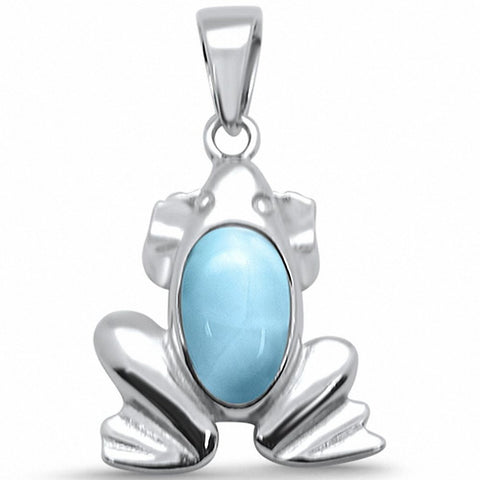 925 Sterling Silver Art Deco Frog Necklace Pendant