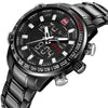Waterproof Chronograph Sport Analog Quartz Watches