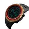 Men’s Outdoor Sports with Countdown Double Time Alarm Chrono Digital Wristwatches 50M Waterproof