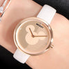 Original Mickey Mouse Stainless Steel Leather Watch For Women