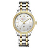 Top Luxury Brand Wrist Watches with Diamond Golden Watchband For Women