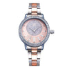 Top Brand Crystal Rose Gold Wrist Watch For Women