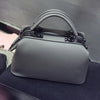 Boston Shape PU Leather Evening Party Women Shoulder Handbag