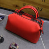 Boston Shape PU Leather Evening Party Women Shoulder Handbag