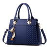 Trendy Fashion PU Leather Shoulder Soft Handbag