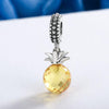 Flower Pineapple Charm Pendant With 925 Sterling Silver Star Butterfly For Women