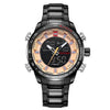 Waterproof Chronograph Sport Analog Quartz Watches
