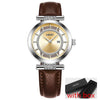 Genuine Leather Wrist Watch For Woman With Latest Design
