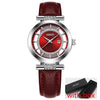 Genuine Leather Wrist Watch For Woman With Latest Design