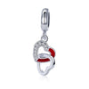 Princess Crown Love Lock CZ Pendant With 925 Sterling Silver Jewelry For Women
