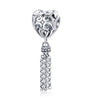 Princess Crown Love Lock CZ Pendant With 925 Sterling Silver Jewelry For Women