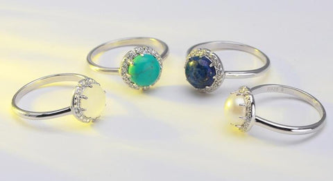 925 Sterling Silver Cubic Zircon Women Ring