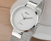 Stainless Steel Mesh Ultra Thin Waterproof Causal Small Wrist Watch For Women