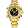 Waterproof Chronograph Sport Analog Quartz Watches