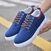 Men's, Casual Striped Canvas Lace Up Lightweight Breathable Shoes