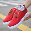 Men's, Casual Striped Canvas Lace Up Lightweight Breathable Shoes