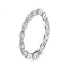 925 Sterling Silver Wedding Rings For men Women
