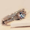 925 Sterling Silver Engagement Wedding Band Rings For Women Bridal Jewelry