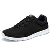 Men’s Casual Breathable Lace-Up Walking Footwear