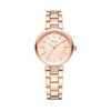 Small Simple Rose Gold Quartz Watch For Women