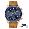Silicone Strap Waterproof Sport Quartz Chronograph Military Watch