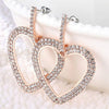 Cubic Zirconia Silver Stud Earrings for Women With 925 Sterling Sliver