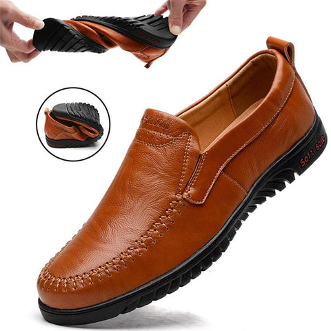 Genuine leather Comfortable Flats Footwear