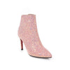 High Heels Pointed Toe Zipper Footwear Shoes For Woman