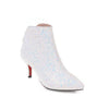 High Heels Pointed Toe Zipper Footwear Shoes For Woman