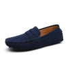 Genuine Leather Flats Loafers Moccasins Slip On Shoes