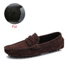 Genuine Leather Flats Loafers Moccasins Slip On Shoes