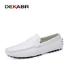 Genuine Leather Flats Loafers Moccasins Slip On Shoes