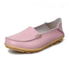 Women Casual Flats Genuine Leather & Slip On Loafers Cow Driving Shoes