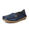 Women Casual Flats Genuine Leather & Slip On Loafers Cow Driving Shoes
