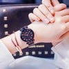 Magnetic Casual Fashion With Starry Sky Watch For Women