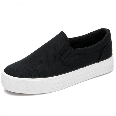 Women Classic Slip On Canvas Sneaker Footwear