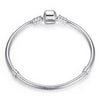 Genuine Bracelet 925 Sterling Silver Jewelry With Snake Chain Bangle & Bracelet For Women