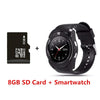 Touch Screen with Camera/SIM Card Slot, Waterproof Smart Watch