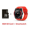 Touch Screen with Camera/SIM Card Slot, Waterproof Smart Watch