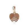 Spacer Clip Charms Rose Gold With 100% 925 Sterling Silver Pendant For Women
