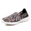 New Casual Loafers Flat Footwear For Women With Woven Slip Shoes
