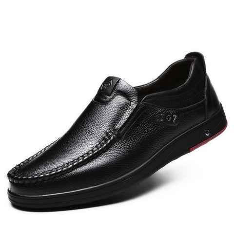 Genuine Leather Soft Anti-slip Shoes