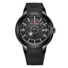 Silicone Fashion Waterproof Shockproof Man Sport Wrist watch