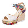 Print Platform Sexy High Heels Sandals For Woman