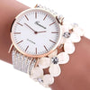 Fashion Flowers Design Wrist Watch For Women Elegant Bracelet Watch