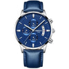 Led Digital Analog Quartz Watches Waterproof Stainless Steel Band