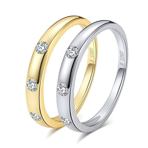 925 Sterling Silver Wedding & Engagement Ring for Women